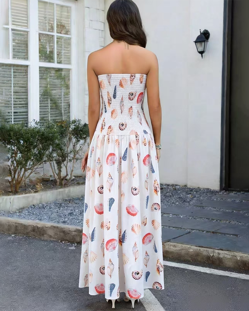 Emotional Structure in Fabric Maxi Dress