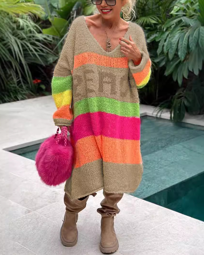 Peace Sweater Dress