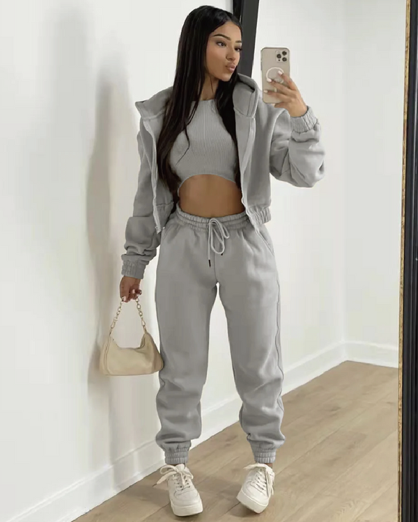 3 Piece Sweatsuit Set