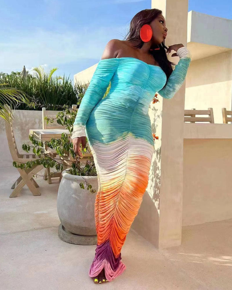 Sunset Paradise Maxi Dress