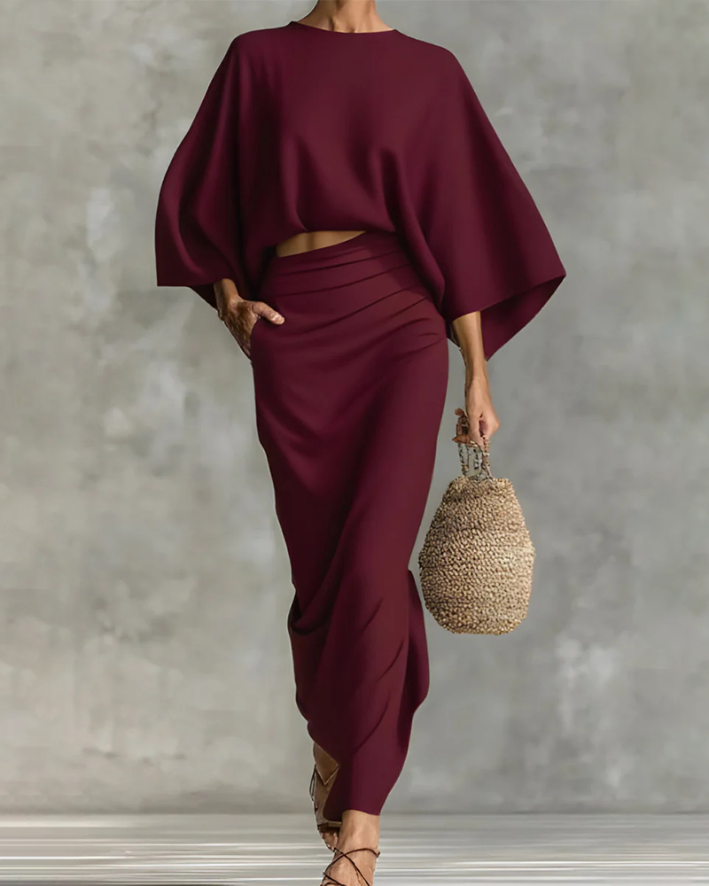 Quiet Poise Skirt Set