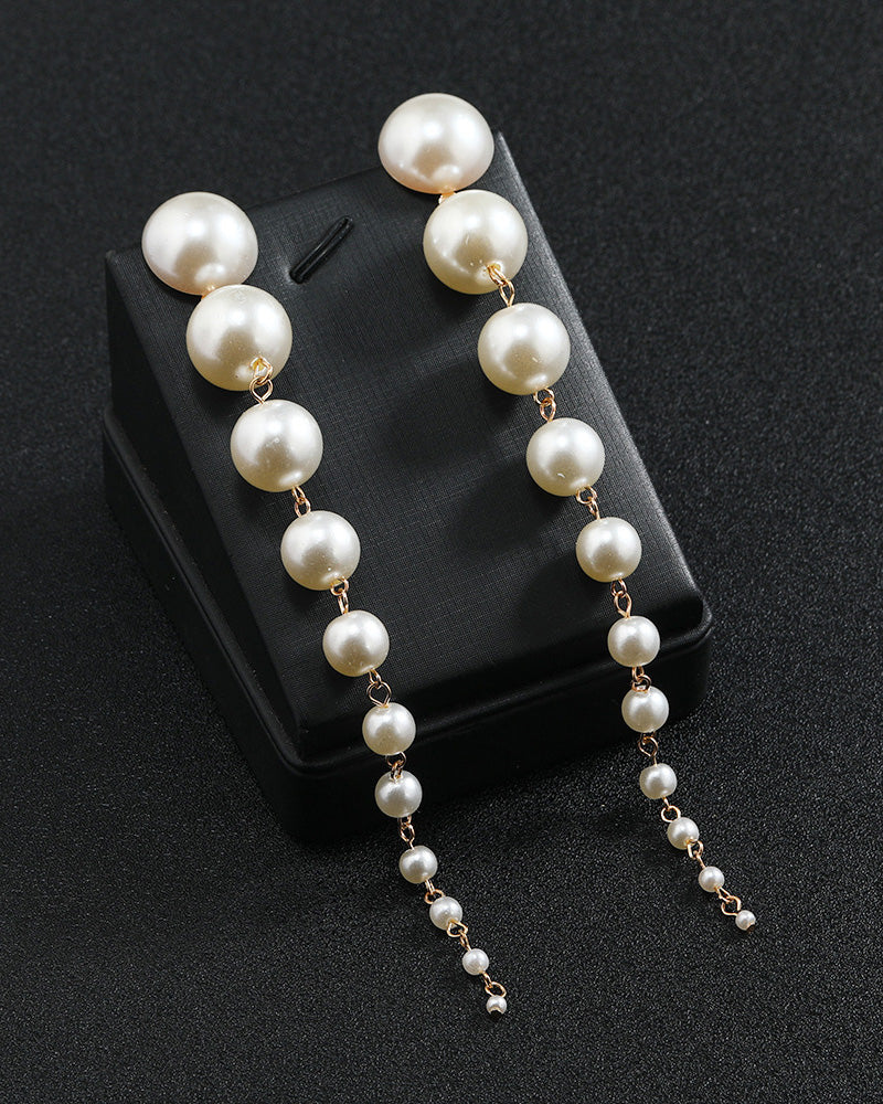 Pearl Dangle Earrings