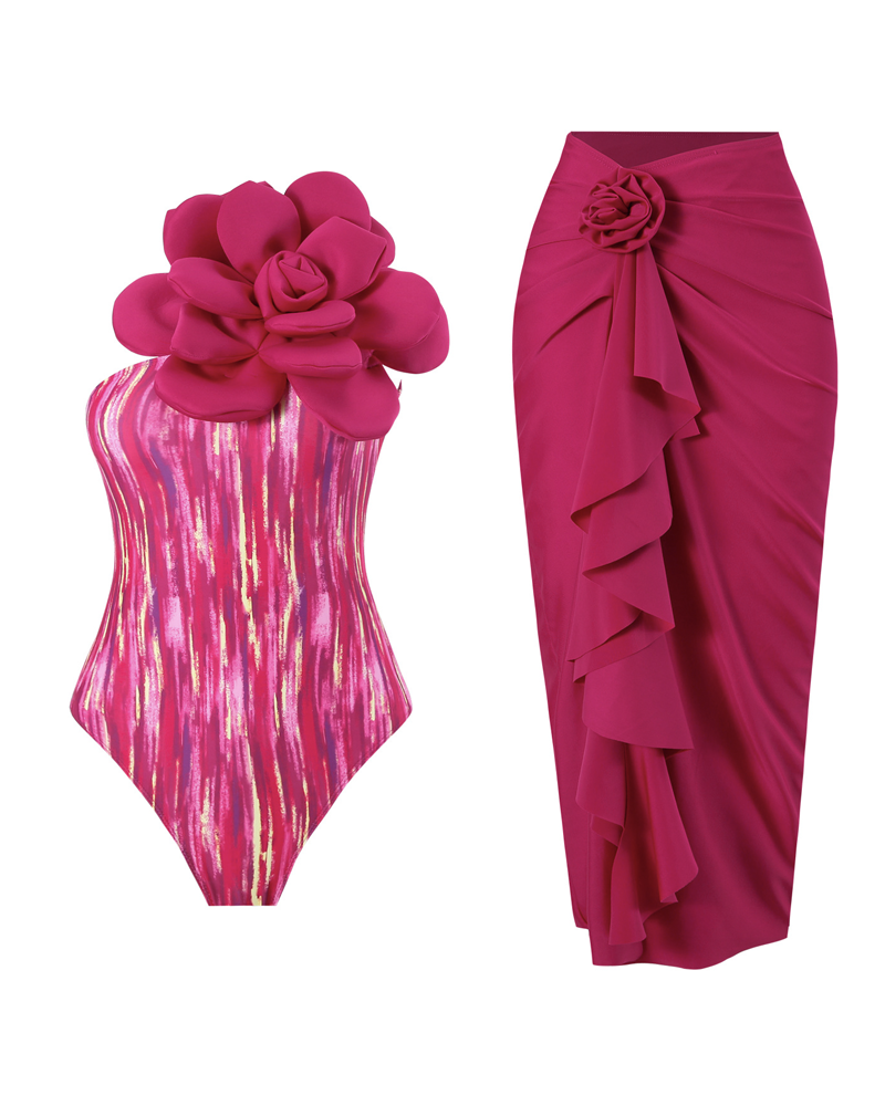 3D Flower Swim Set