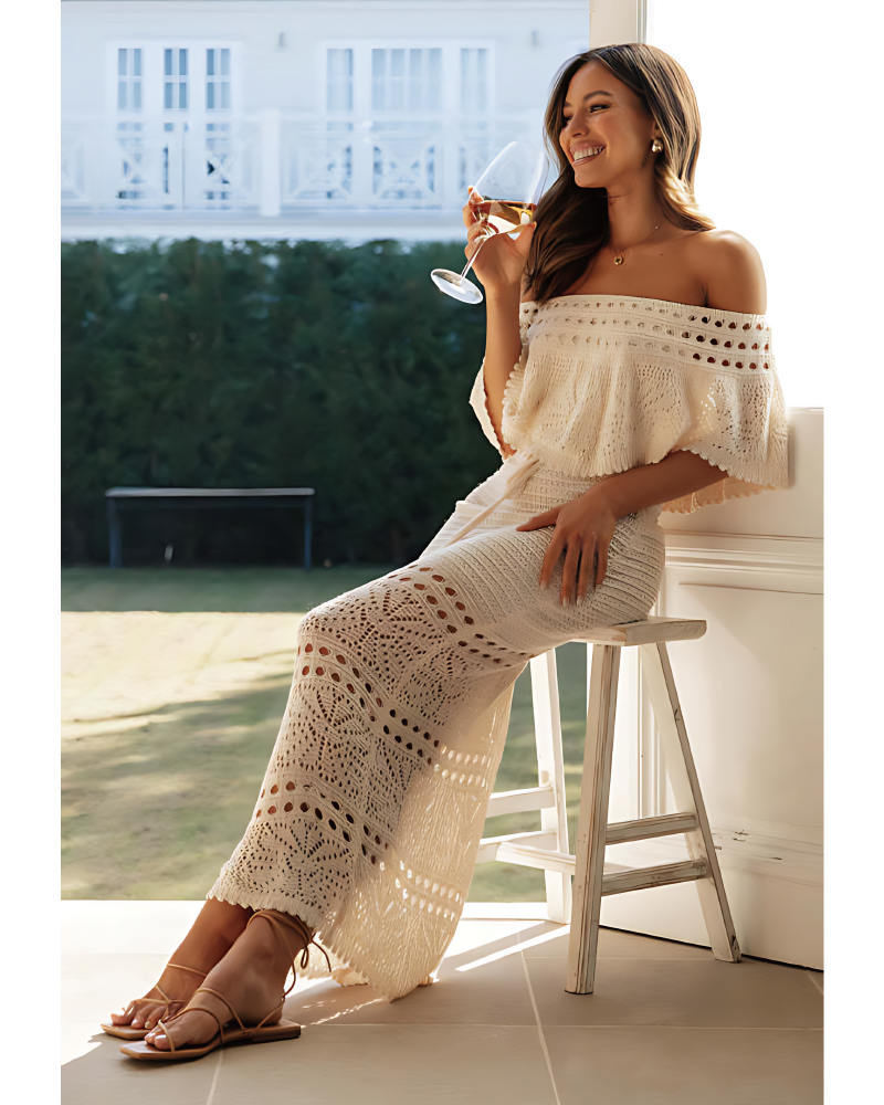 Amaya Crochet Dress