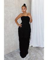 Do It Better Tube Ruffle Jumpsuit