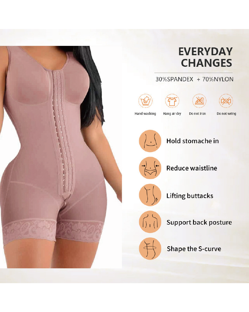 Faja Tummy Control Shapewear Bodysuit