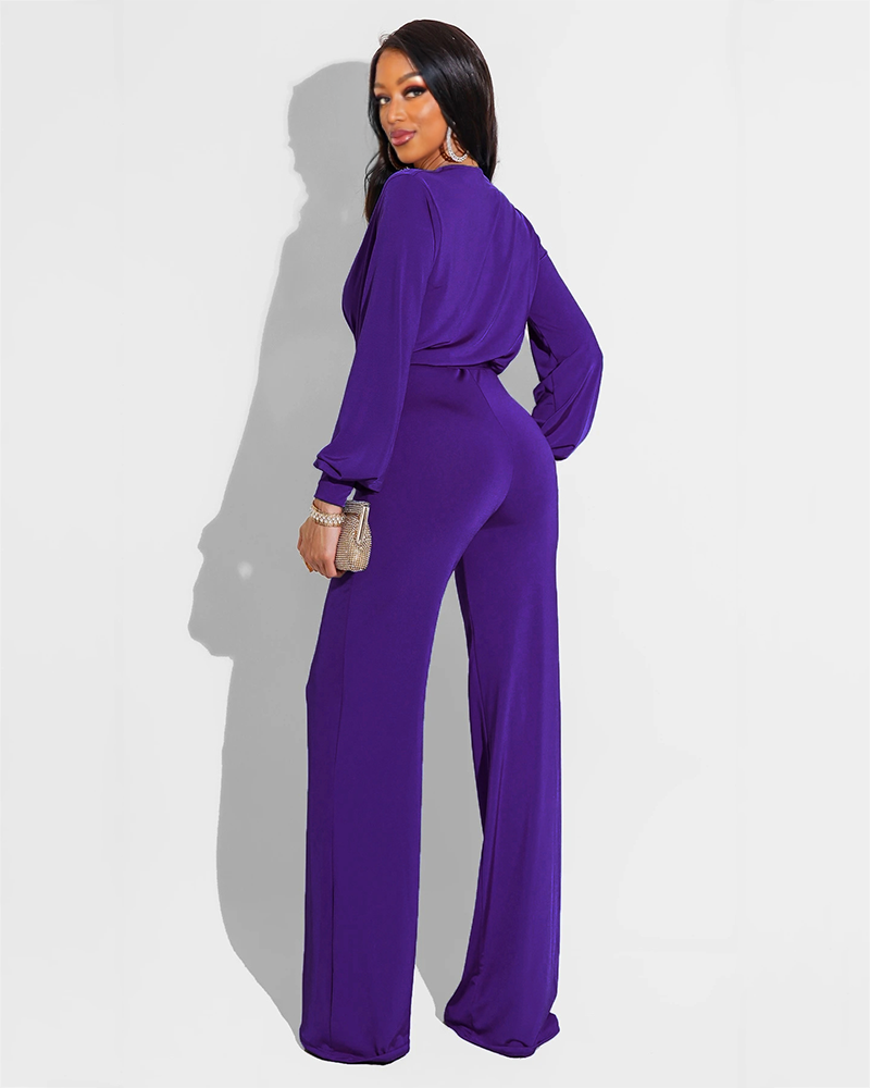 Chiffon Formal Jumpsuit