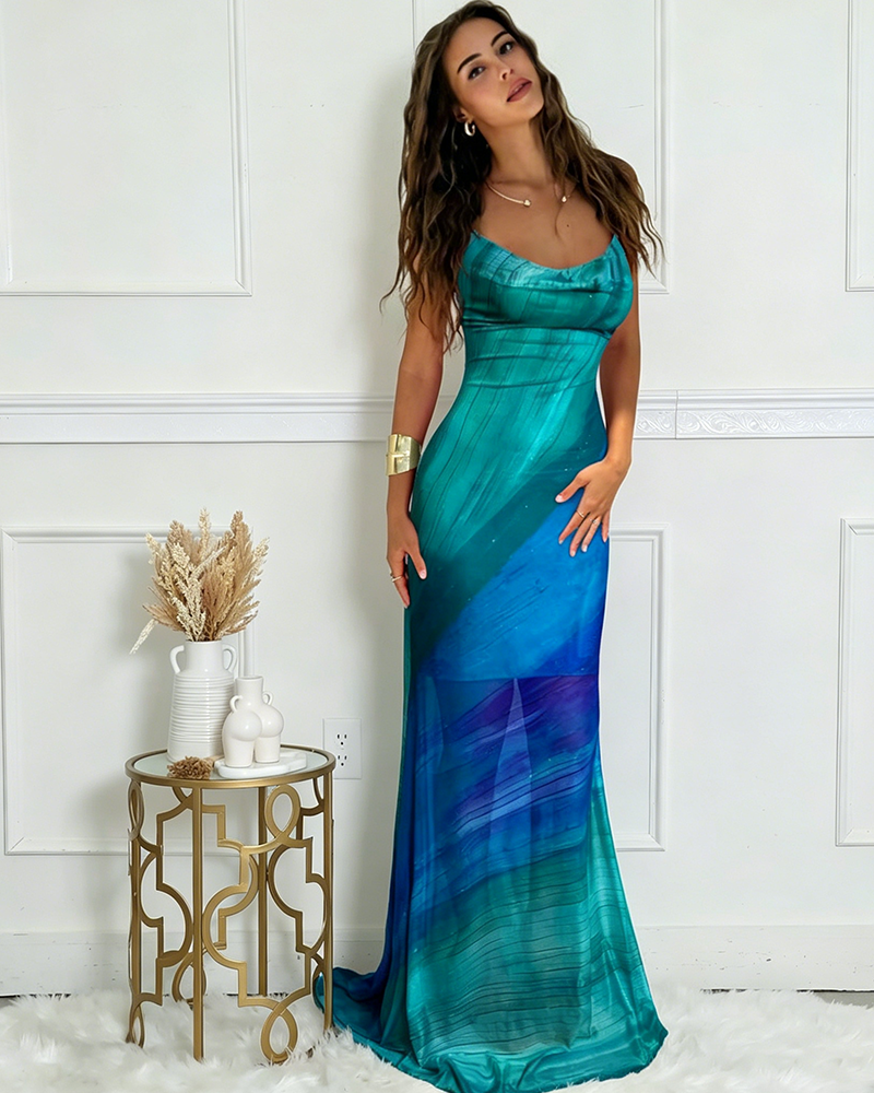 Rainbow Horizon Dress