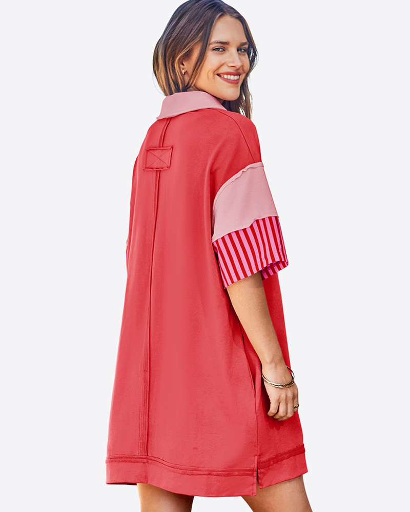 Summer Stripe Club Dress