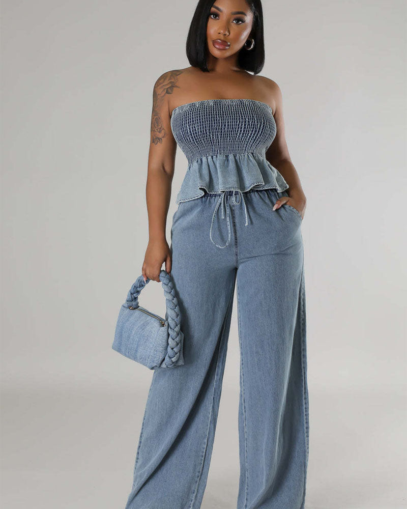 DENIM ON DENIM | CO-ORD SET