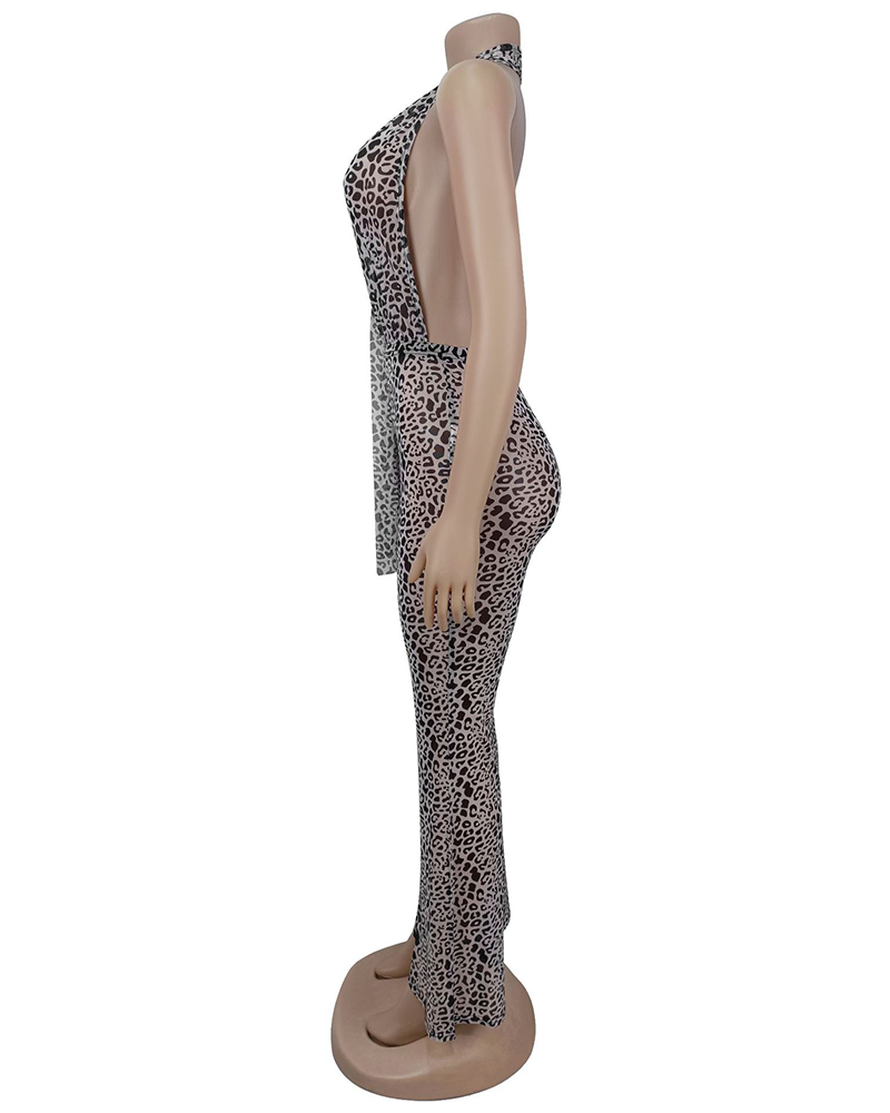 Spicy Print Jumpsuit