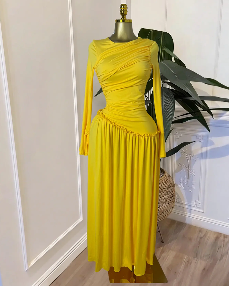 Ethereal Pleated Dress