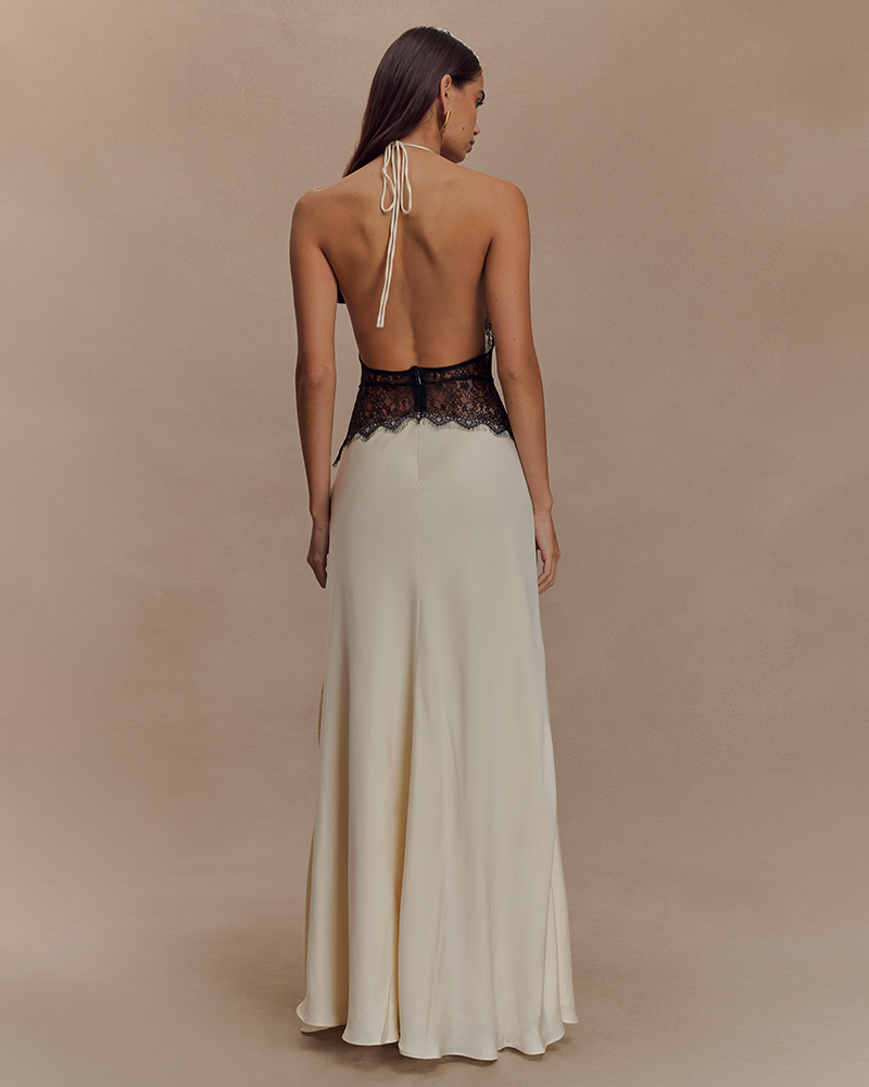 The Gala Satin Dress