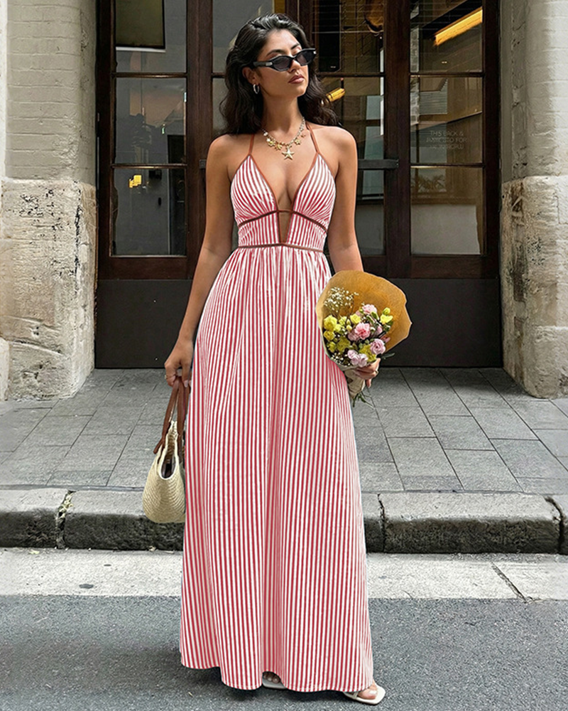 Vacay Vibes Stripe Dress