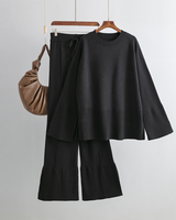 Soft Touch Knit Pants Set