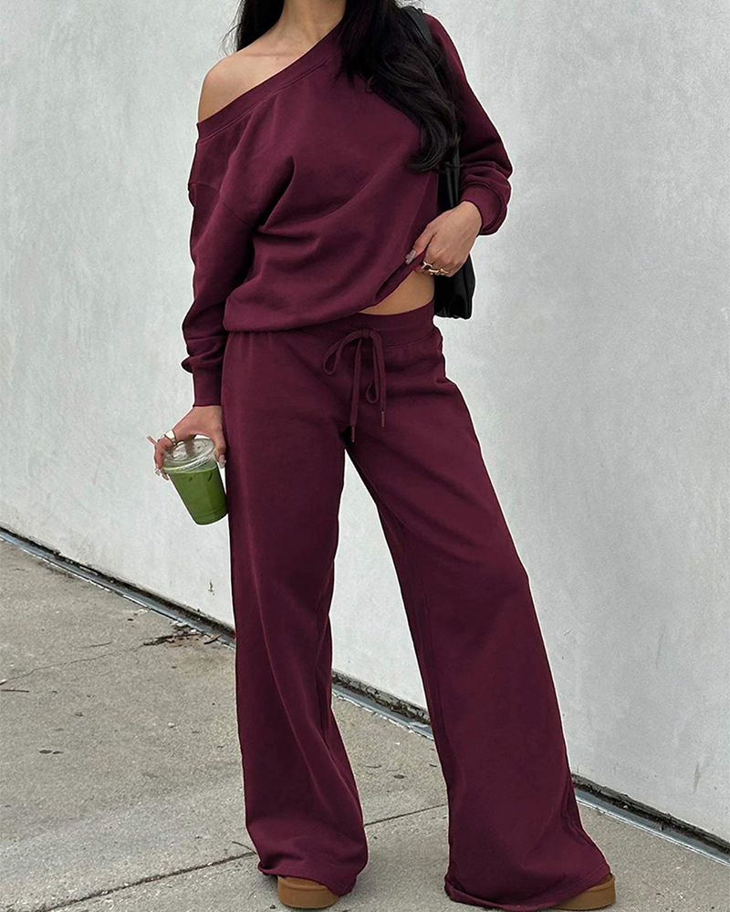 Everyday Off-Shoulder Allure Set