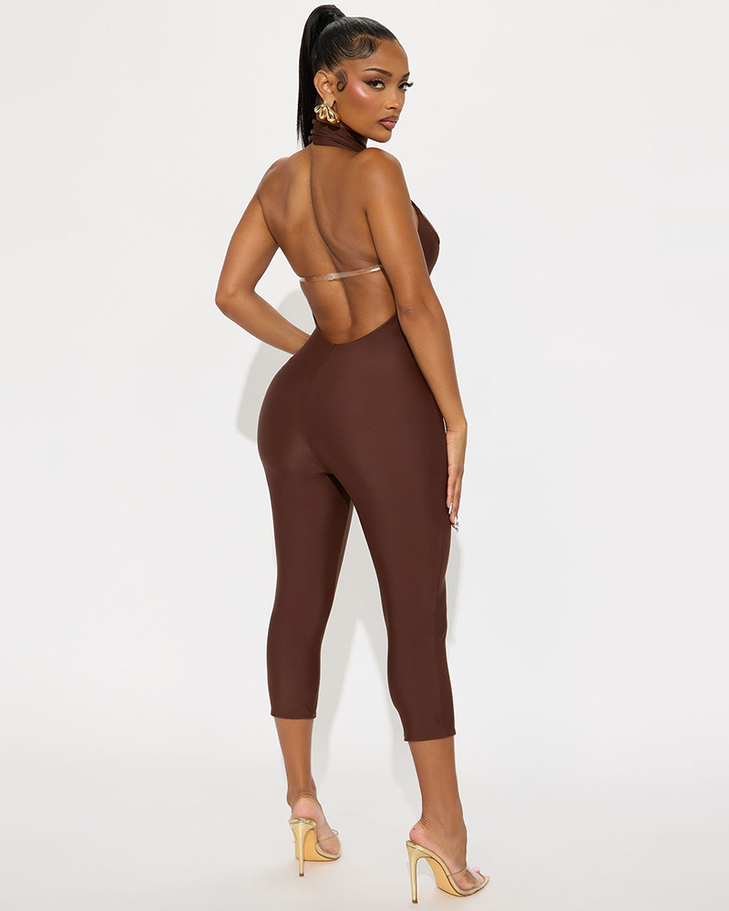 Lineform Open Back Bodysuit Jumpsuit