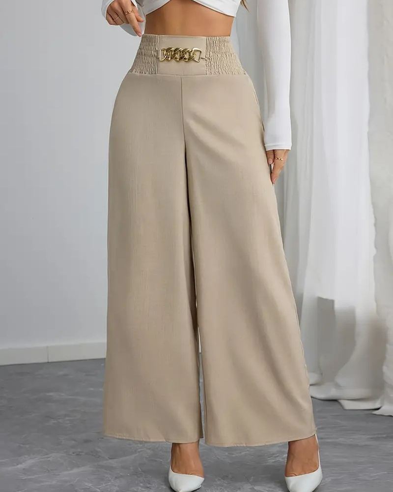 Metal Accent Pants