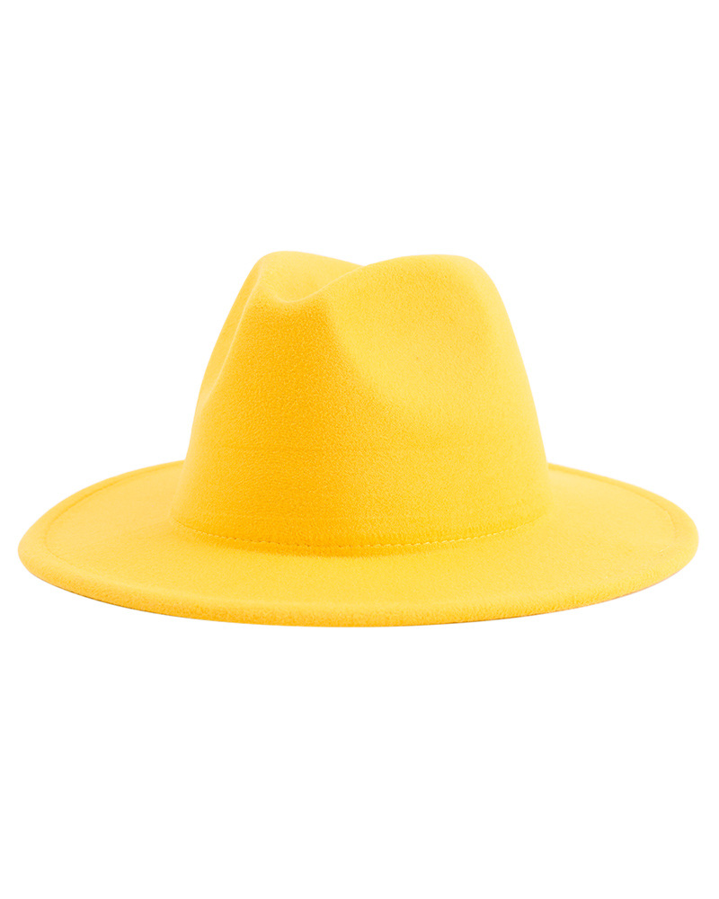 Solid Color Fedora