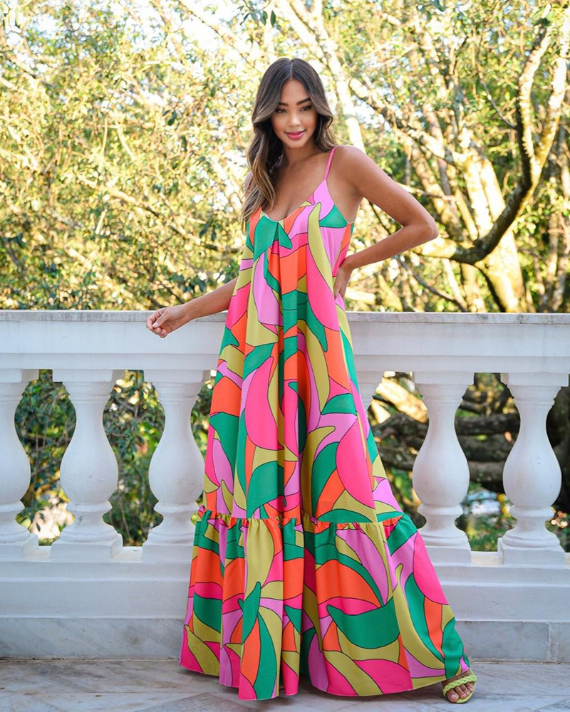 Tropical Vibes Maxi Dress