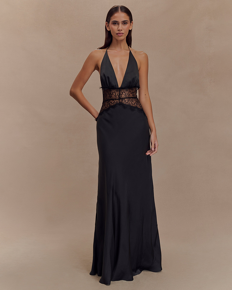The Gala Satin Dress