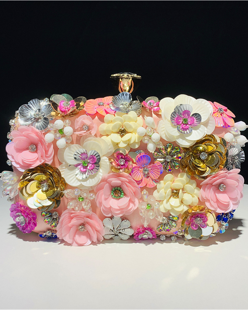 Iridescent Flower Bag