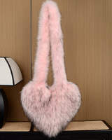 Furry Heart Bag