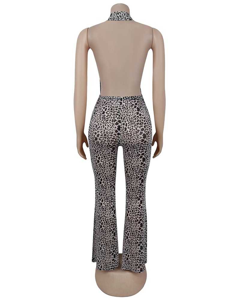 Spicy Print Jumpsuit