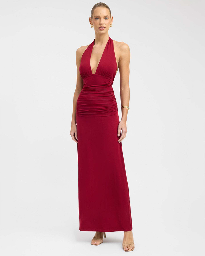 Bare Back Statement Dress