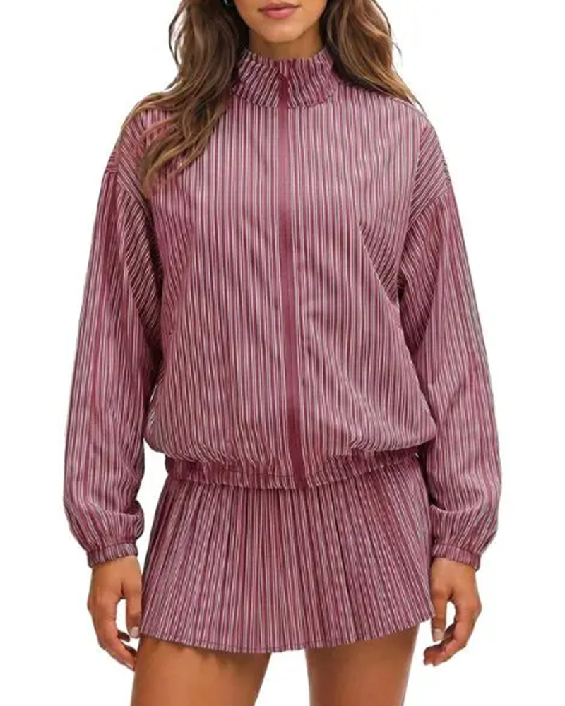 Polished Stripe Ensemble