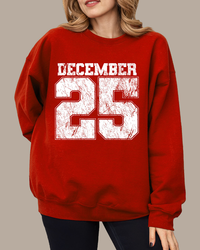 Minimalist Christmas Sweatshirt