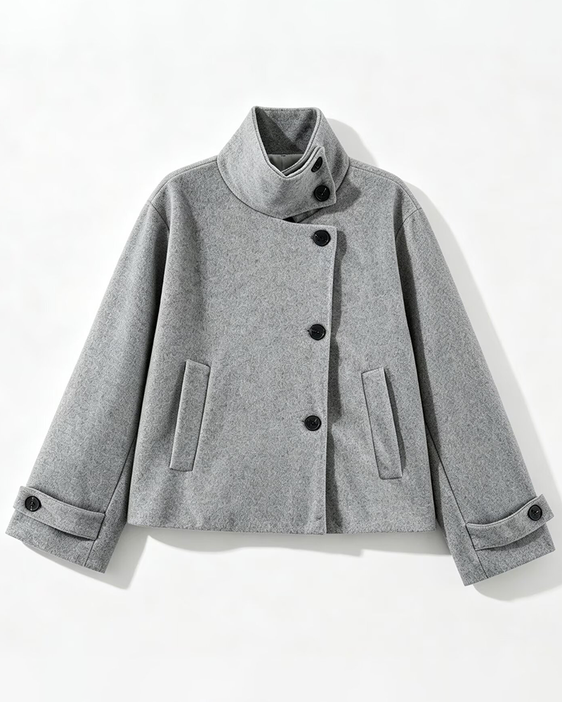 The Everyday Wool-Look Coat