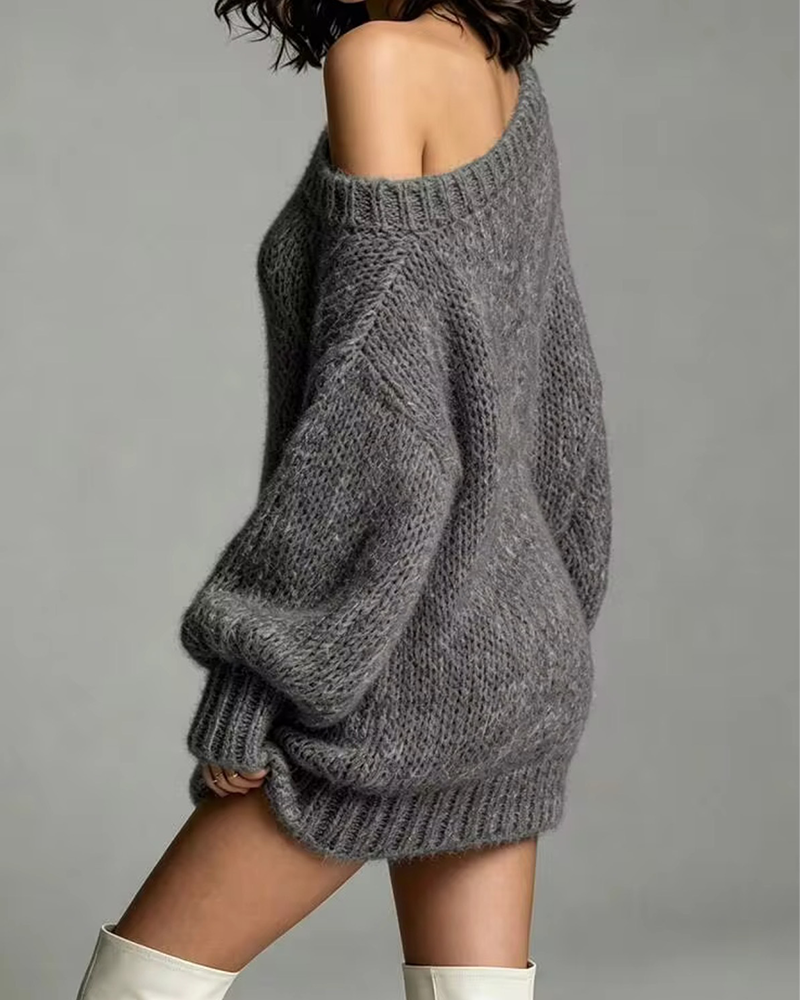 The Soft Silhouette Knit Sweater