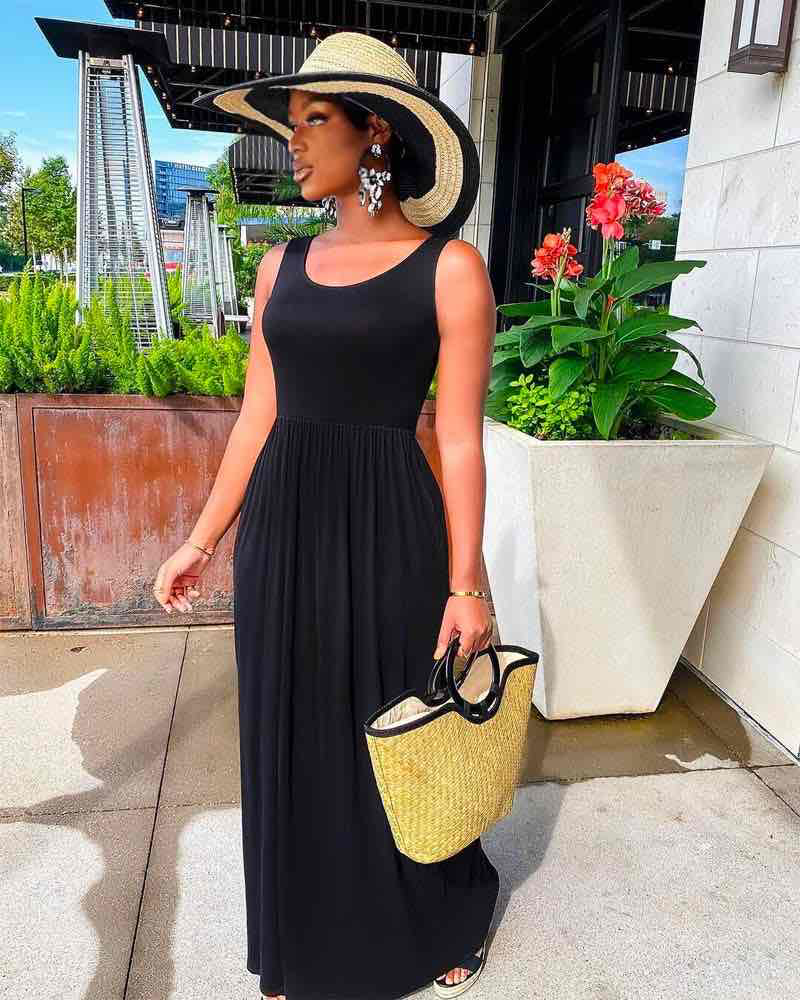 Lily Sleeveless Maxi Dress