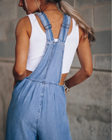 Wide Leg Overalls