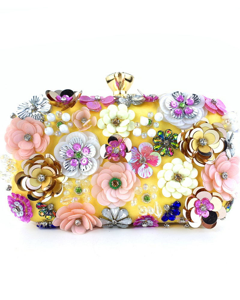 Iridescent Flower Bag