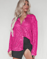 Brook Sequin Cardigan