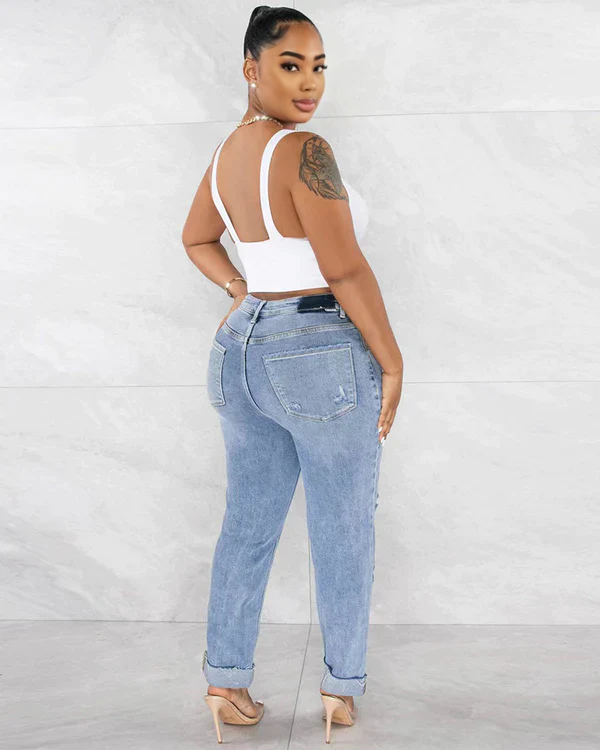 OUT THE WAY GIRL JEANS