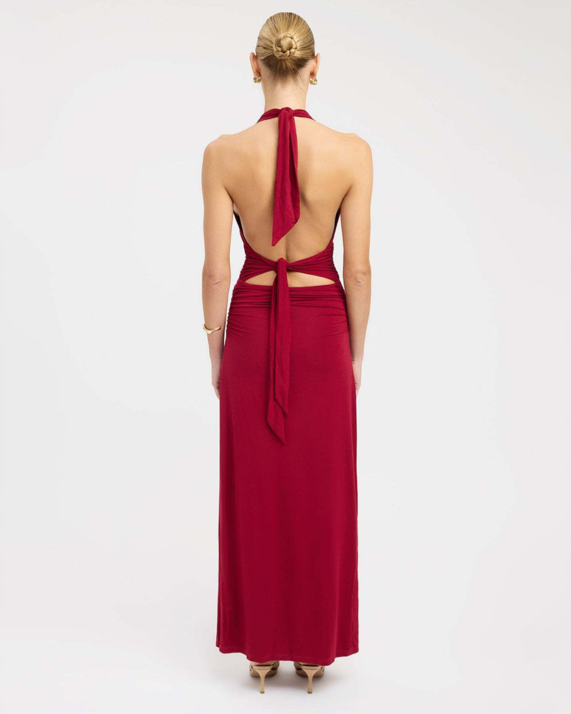 Bare Back Statement Dress