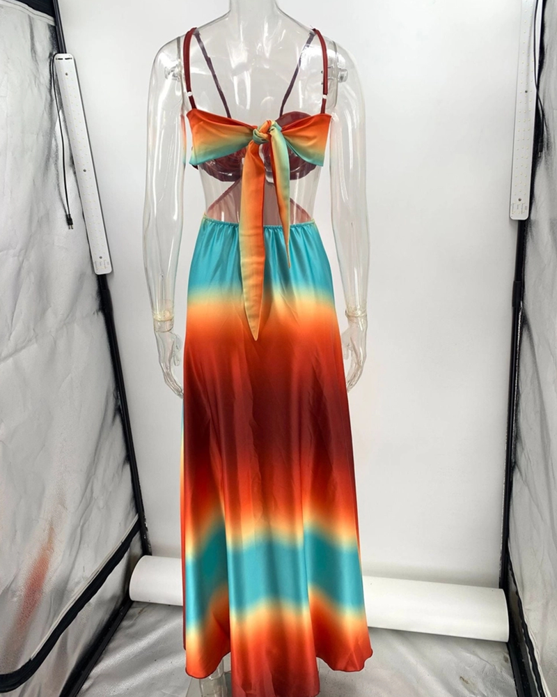 Ocean Fade Maxi Dress