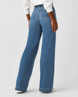 EveryWear Seamed-Front Wide Leg Jeans