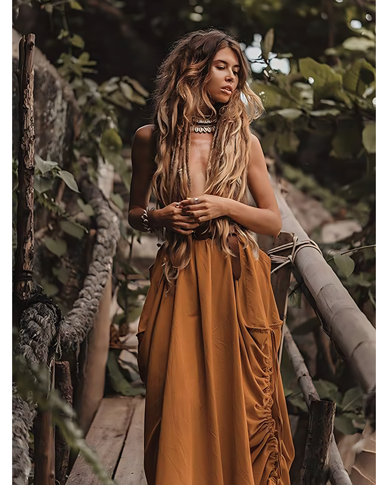 Boho Maxi Skirt