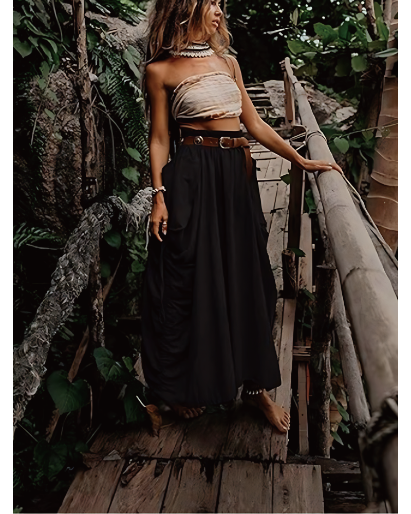 Boho Maxi Skirt