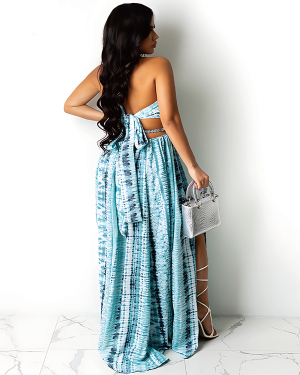 Stuck In Santorini Maxi Dress