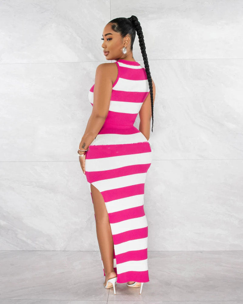 Helena Stripe Bandage Set