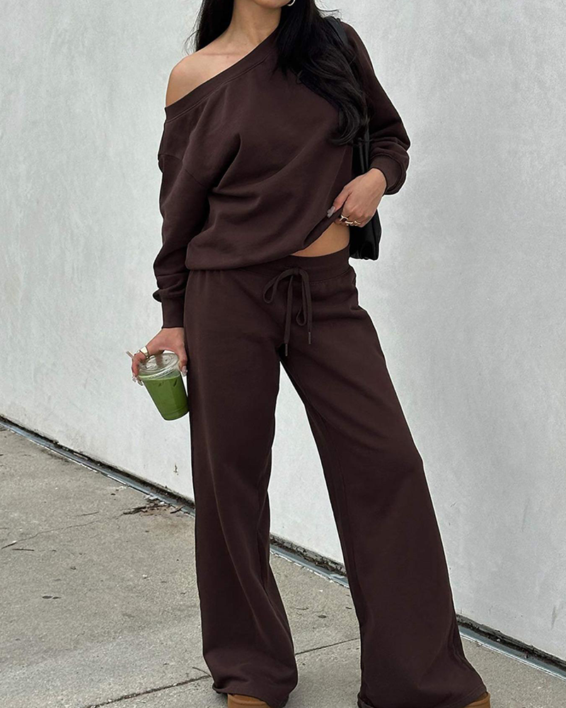 Everyday Off-Shoulder Allure Set