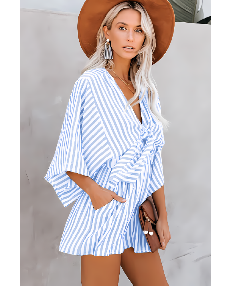 Boho High Waist Romper