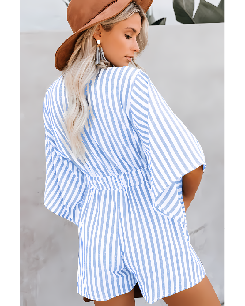 Boho High Waist Romper