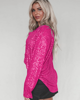 Brook Sequin Cardigan