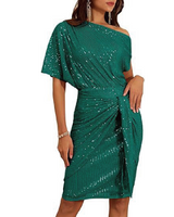 Trisna Sequins Midi Dress